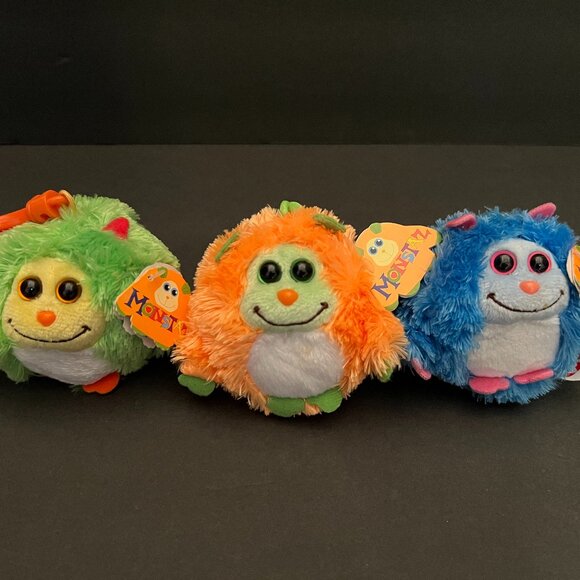 Ty Monstaz Key Clips | Chester, Jerry, Maxine NWT - Picture 7 of 8